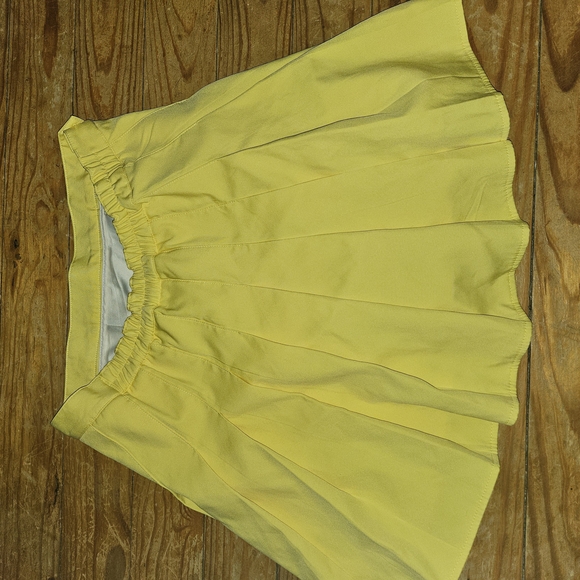 other Dresses & Skirts - Sunny Yellow Circle Skirt with Elastic Waist